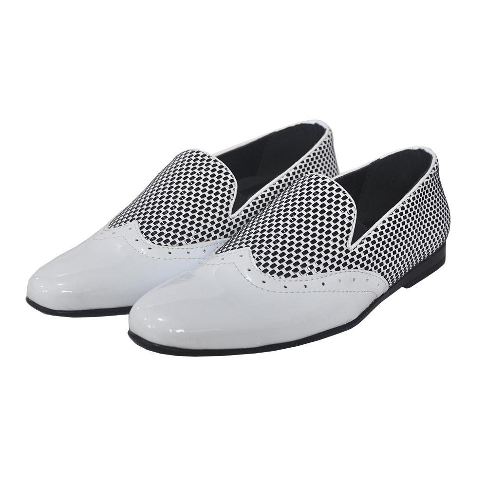 Sepatu Pria casual/model korea KW85-6 white
