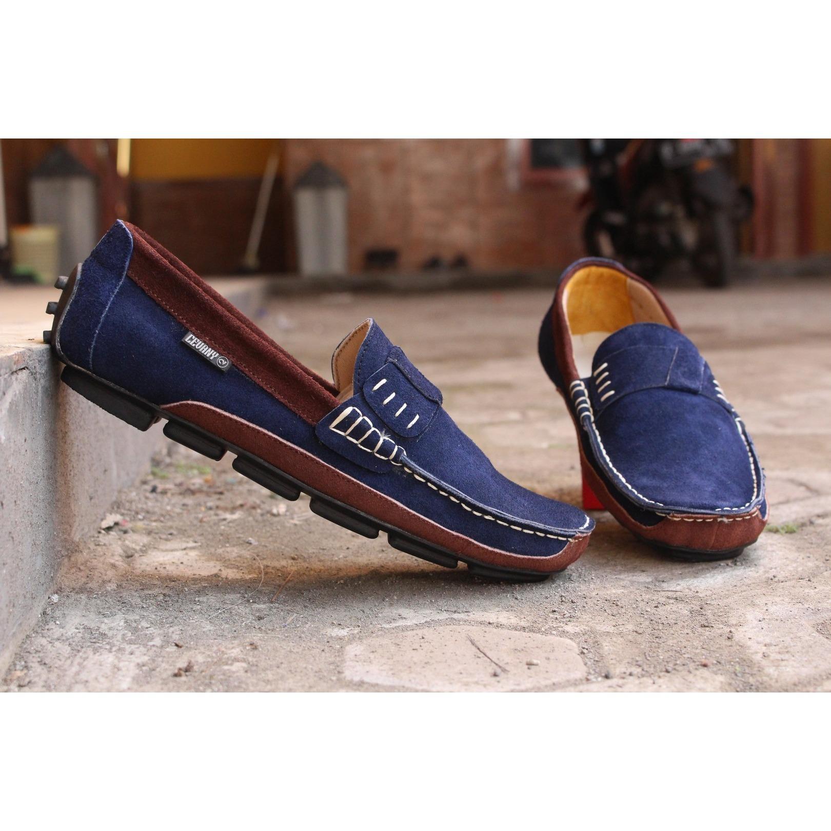 BEST SELLER !!!!!!! Sepatu Casual Slip On Mocasin Clarks Suede VB1