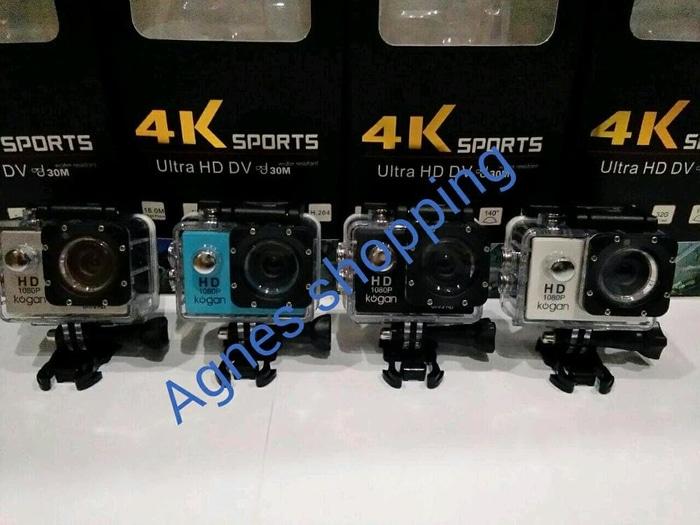 Promo Sportcam Kogan 4K Non Wifi Camera gopro Action Cam Kamera Sport original