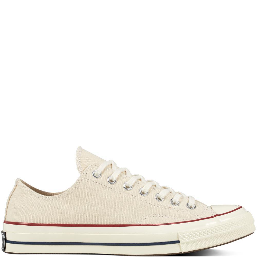 Converse Chuck 70 Classic Low Top Sepatu Sneakers Pria - Cream