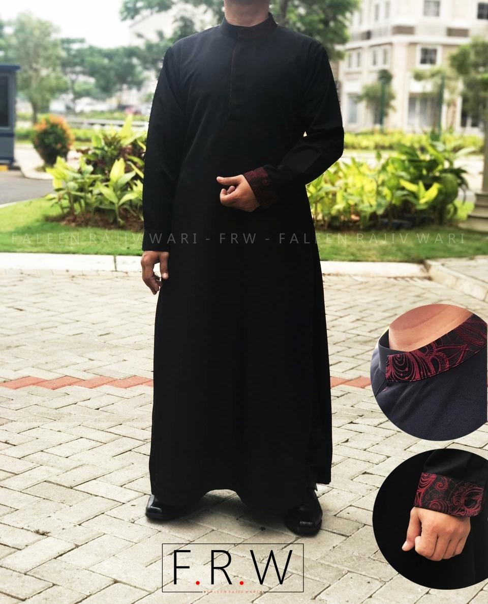 DAVKA GAMIS JUBAH KURTAS PRIA ARAB PREMIUM CUSTOM BIG SIZE KOKO