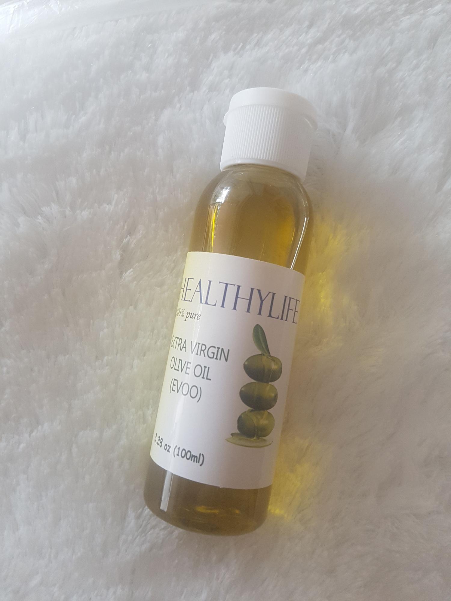 Healthylife extra virgin olive oil evoo minyak zaitun asli pure tanpa campuran 100ml