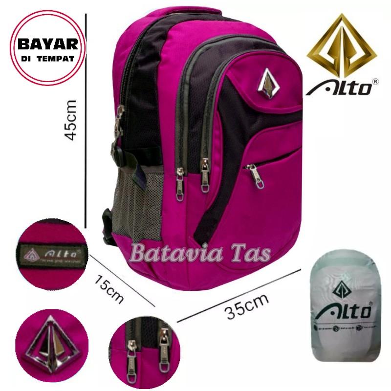 Alto Tas Ransel Batavia Tas Pria Tas Wanita Tas Ransel Pria Tas Ransel Wanita Tas Ransel Anak Tas Anak Murah Tas Ransel Anak Import Murah Tas Laptop Tas Punggung Tas Outdoor Tas Hangout Tas Kerja Tas Kuliah Tas Sekolah Fanta + Waterproof Raincover