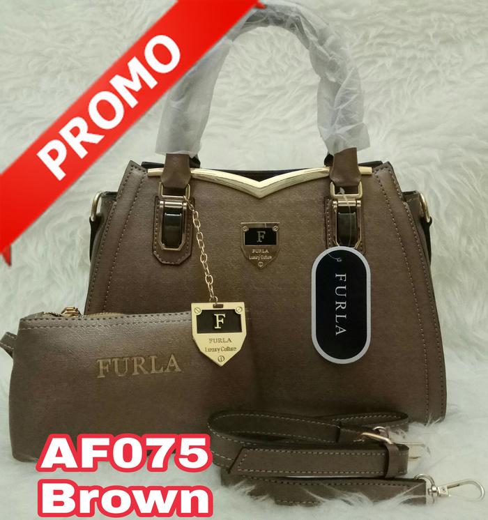 TAS WANITA TAS IMPORT ZARA QUALITY FASHION WANITA FURLA 075 BROWN