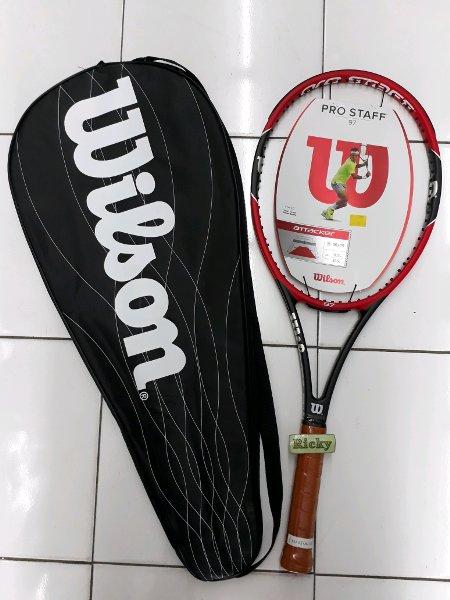 raket tenis wilson prostaff 97 SMART TENNIS SENSOR READY - HARGA SALLE - ORIGINAL