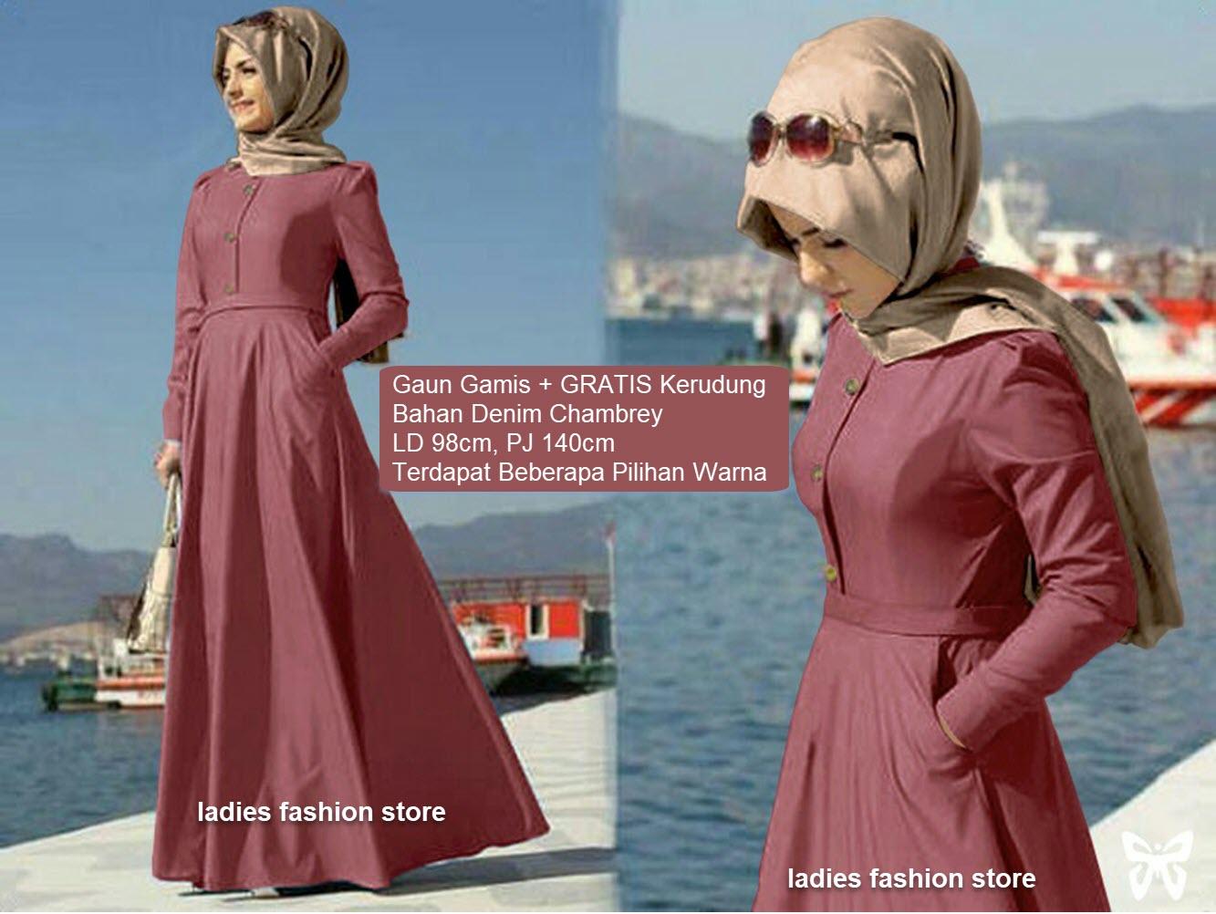 Dress Gamis BUSUI Kancing Hidup / Gaun Gamis Remaja / Gamis Murah / Gamis Gratis Pasmina / Long Dress Hijab / Hijab Gamis Muslim / Fashion Muslimah / Atasan Gamis Modern / Gamis Muslimah / Dress Lengan Panjang / Dress Panjang Wanita Baru (DAAI) SS – MARUN