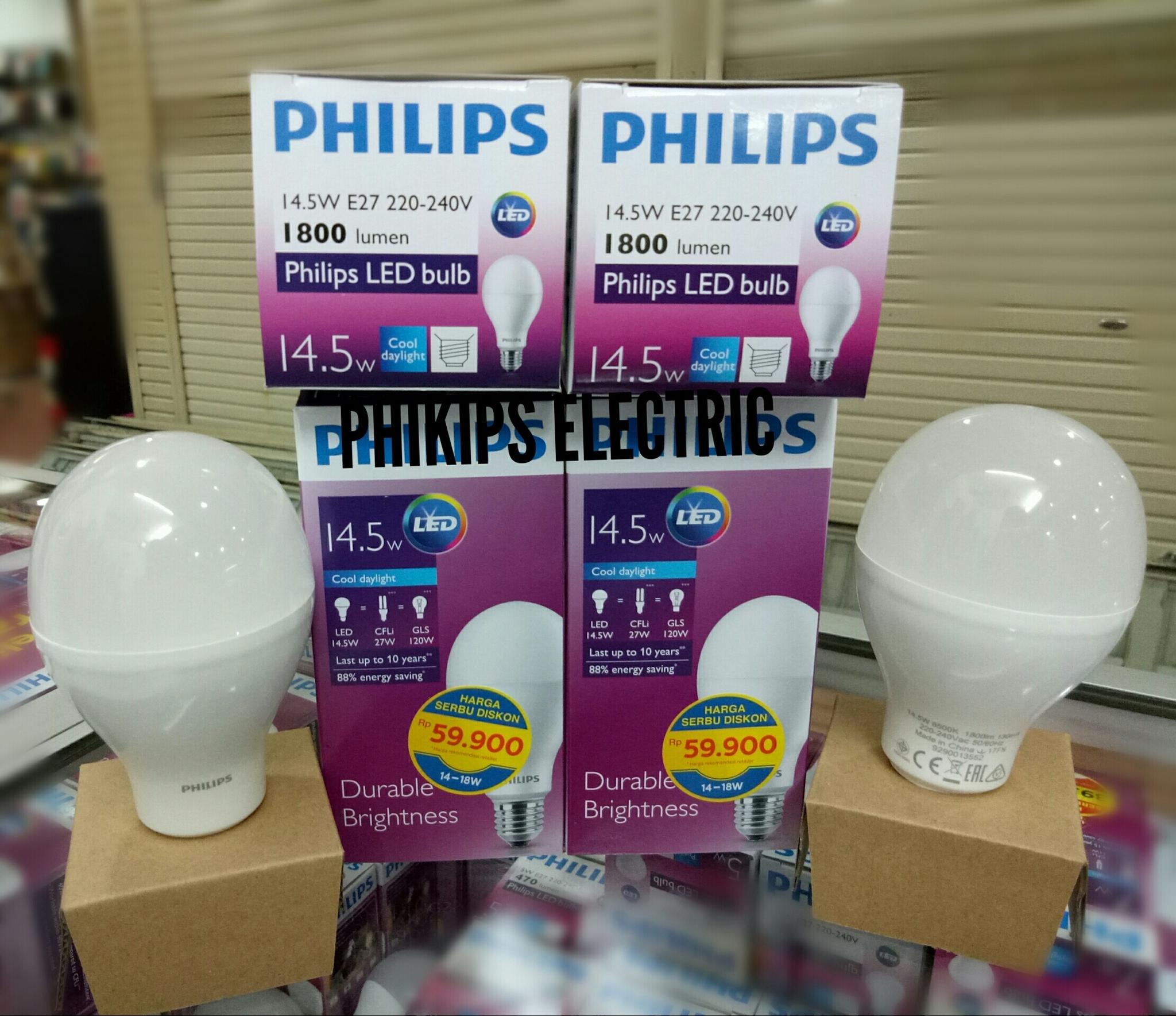 LAMPU LED PHILIPS 14.5WATT 14.5 WATT 14,5WATT 14,5 WATT