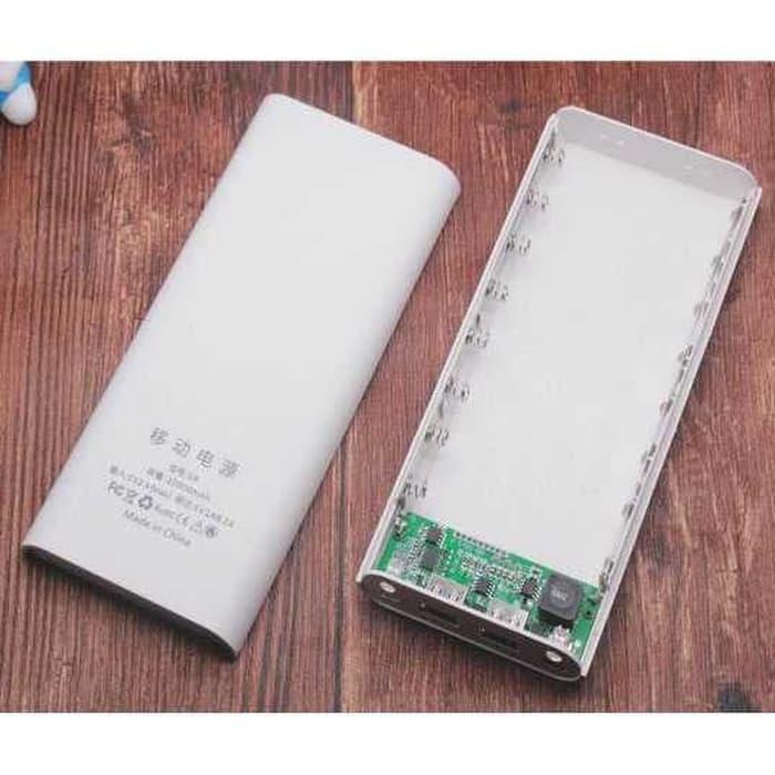 Modul Mesin Case Power Bank Powerbank USB Type C 2 Output LCD 8x18650