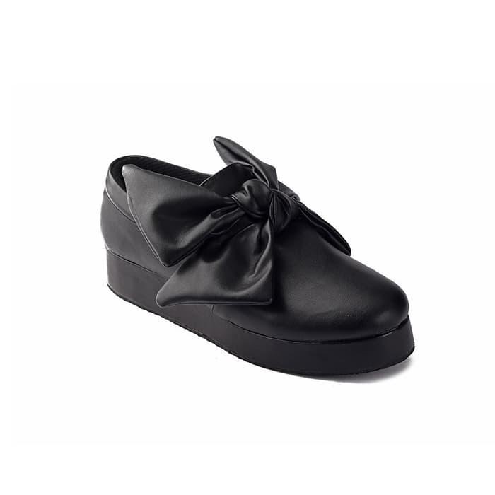 Terlaris WIDGI ETNIC Sepatu Wedges Denim Batik Teatas!