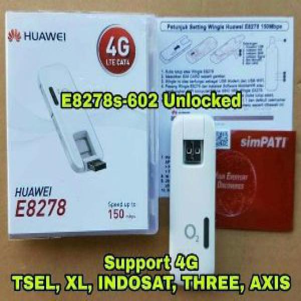 Modem Wifi Mifi portabel portable hotspot murah harga termurah tanpa baterai Huawei E8278 Car Wifi LTE GSM 4G 150 Mbps 150Mbps Unlock support lte telkomsel xl indosat axis three