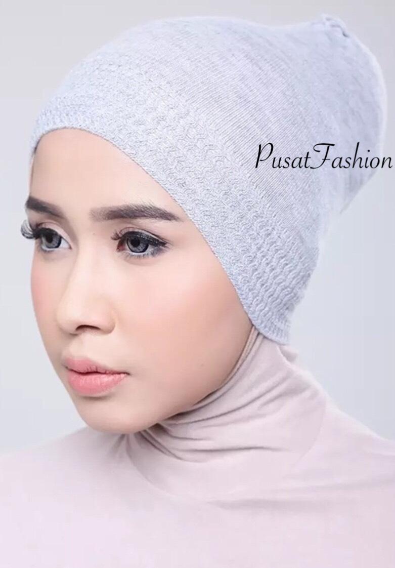 PusatFashion Ciput Inner Rajut / Kupluk Anti Pusing