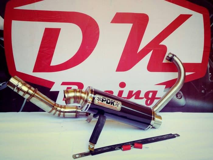 Knalpot Racing Yamaha Jupiter Mx King 150 Fullsistem Pdk Bulat High Quality