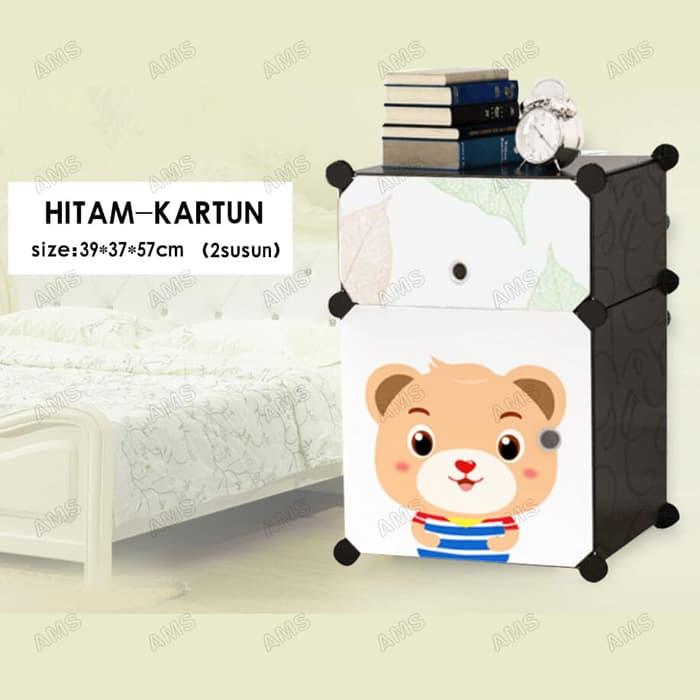 Lemari plastik lemari pakaian rak serbaguna susun lemari baju @ lemari pakaian kayu jati plastik anak portable minimalis plastik murah gantung sliding bayi
