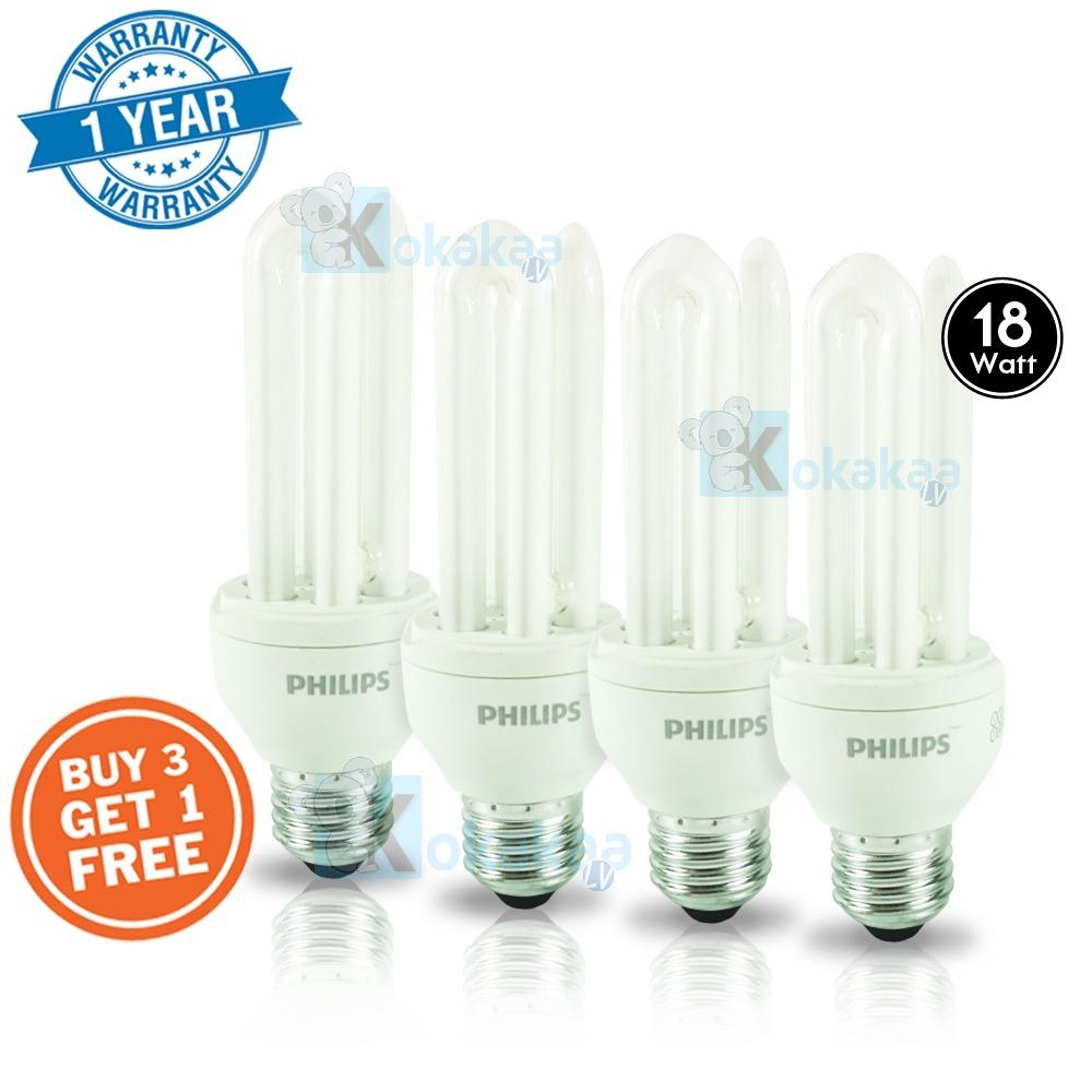 Philips Lampu Bohlam PLc Essential 18 Watt ( 100W ) Paket 4 Pcs