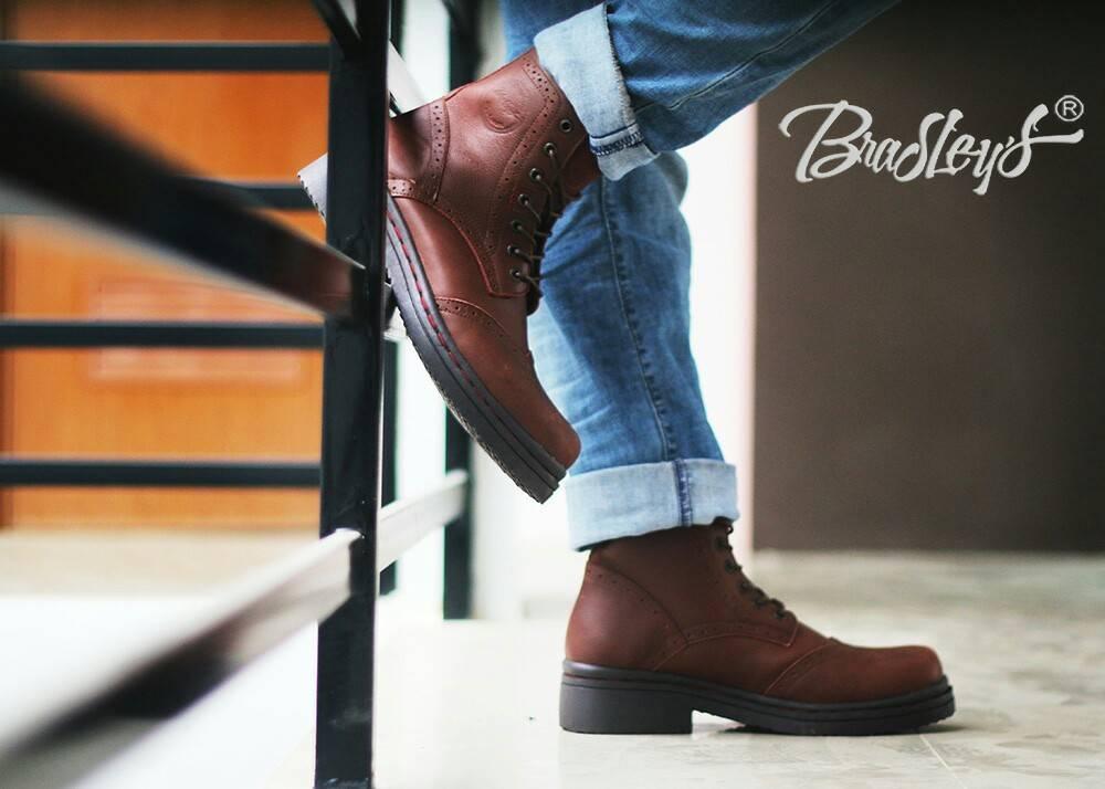 Sepatu Brodo Bradleys - Brodo Sepatu Boots kulit Pria Dan Wanita Kulit Asli - Sepatu Boots Pria - Sepatu Boots Tinggi