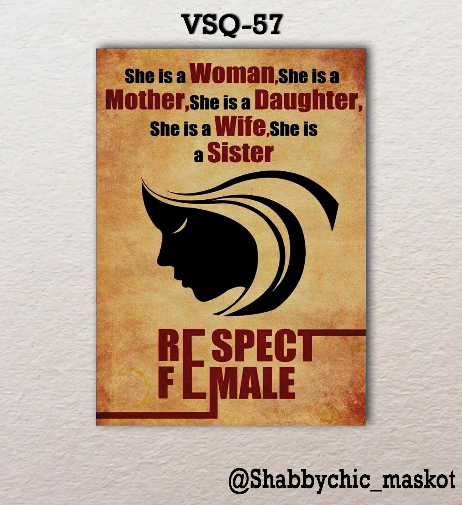 Vasty Hiasan Dinding Kayu Wall Decor Poster Super Quotes VSQ-57