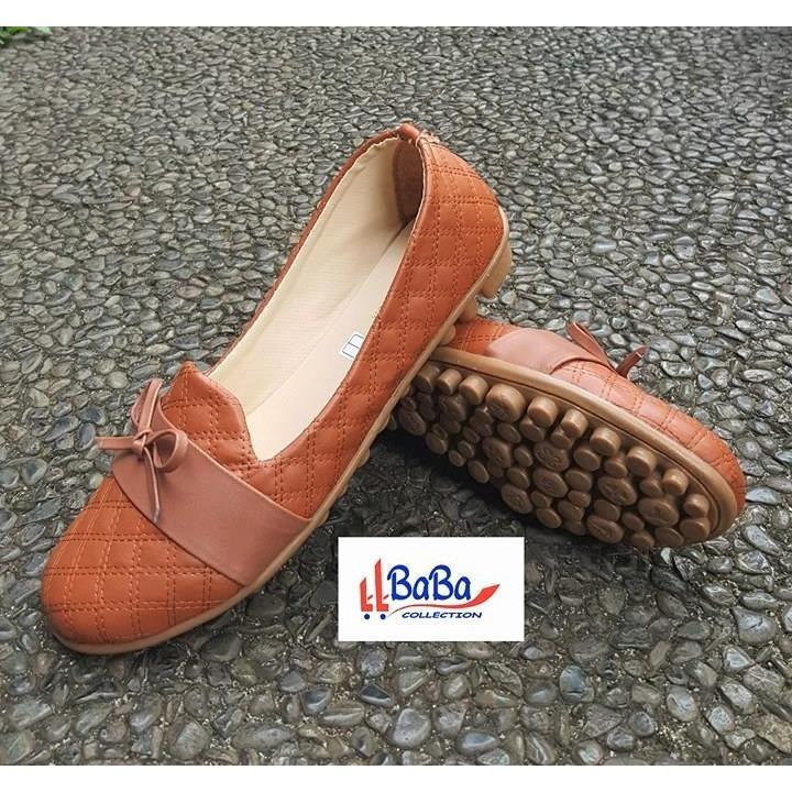 BaBa Sepatu Wanita / Sepatu Flat Wanita / Sepatu Slip On Wanita / Sepatu Kets Wanita / Sepatu Sneakers Wanita / Sepatu Murah / Flatshoes Wanita Motif Kulit Ular