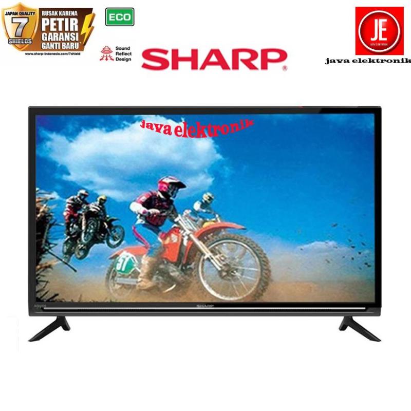 Sharp 40 inch LED HD TV - Hitam (Model LC-40LE185i)garansi resmi