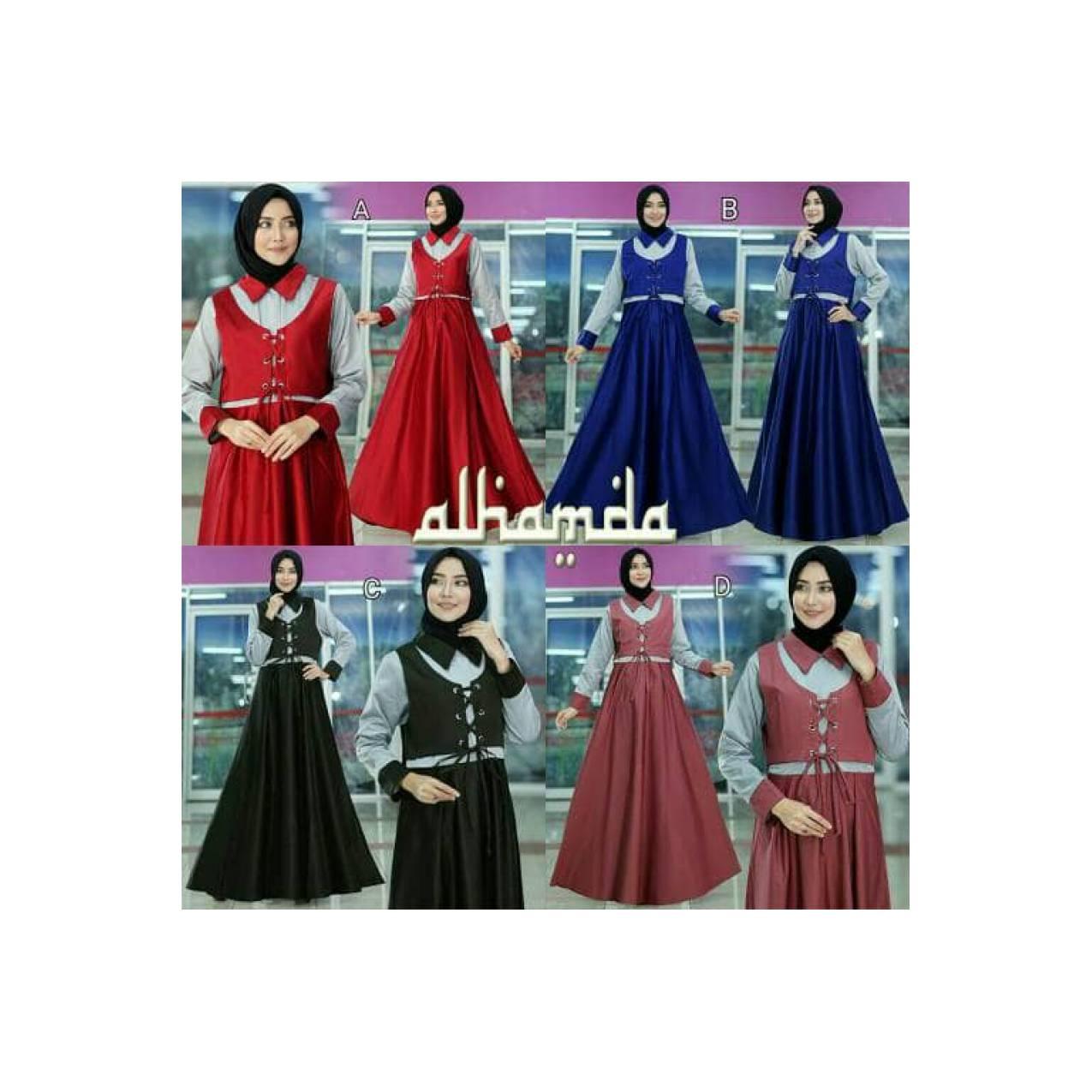 Gamis Aliyah dress ori alhamda