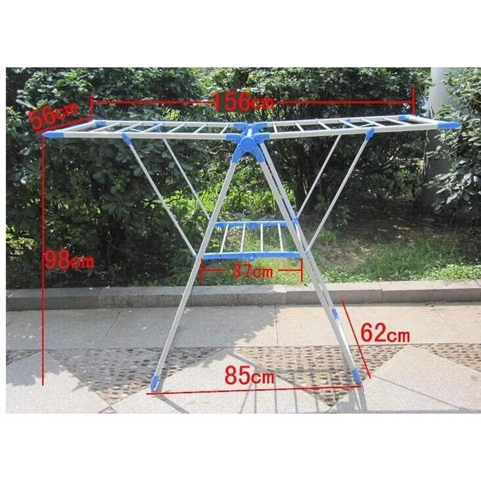 Promo Sale Clothes Horse High Quality + Packing Kayu Sampai TUJUAN Terlaris Dan Termurah