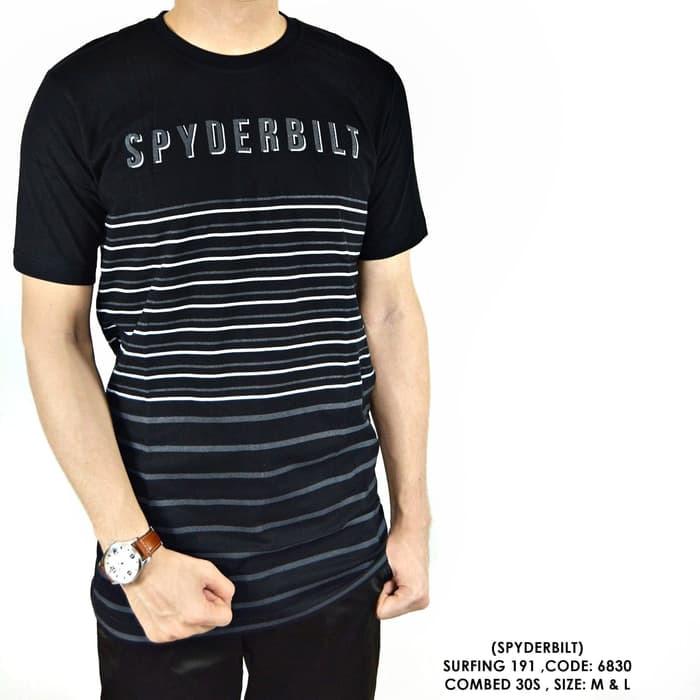 BAJU KAOS SURFING DISTRO SPYDERBILT 119 COWOK PRIA PREMIUM