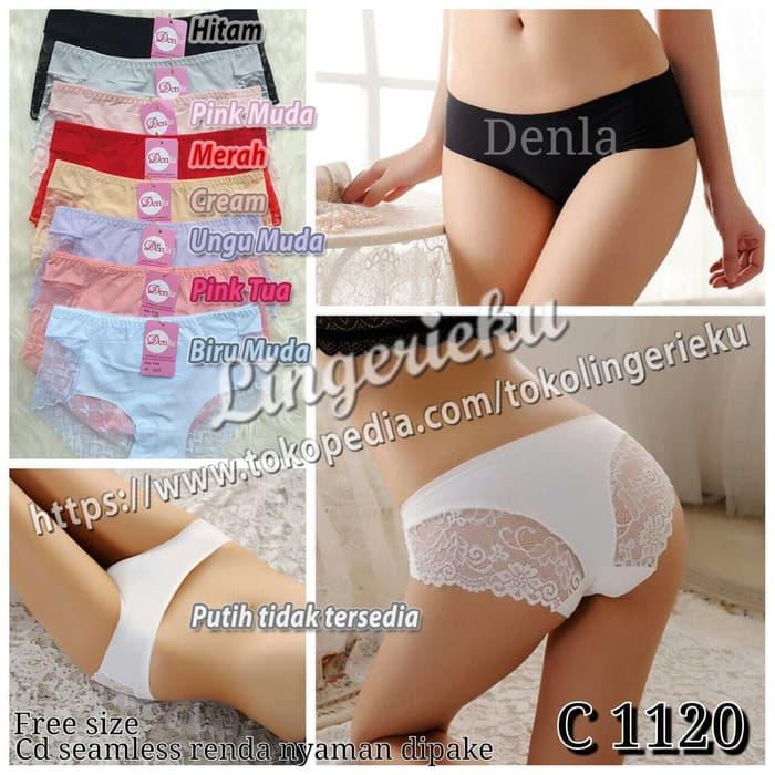 Celana Dalam Wanita Seksi Seamless Bahan Lembut Denla Tally 1120 Pro