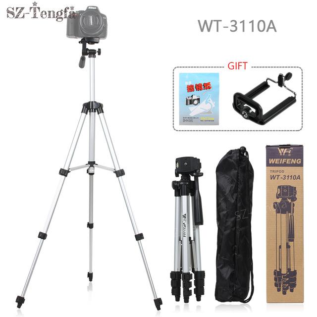 Weifeng Tripod WT-3110A - Tripod Untuk Hp dan Kamera Universal + Free Holder U