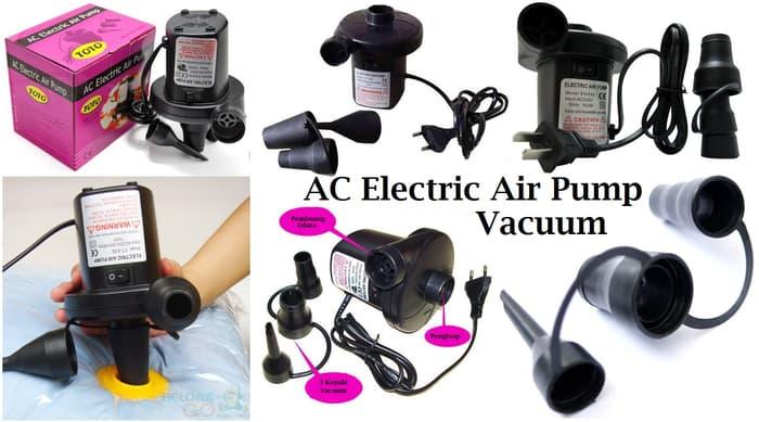 Pompa Angin Listrik electric bisa sedot vacuum udara Kolam Anak