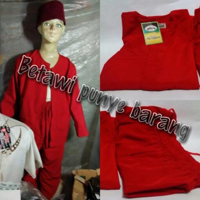 baju PANGSI Betawi anak-anak