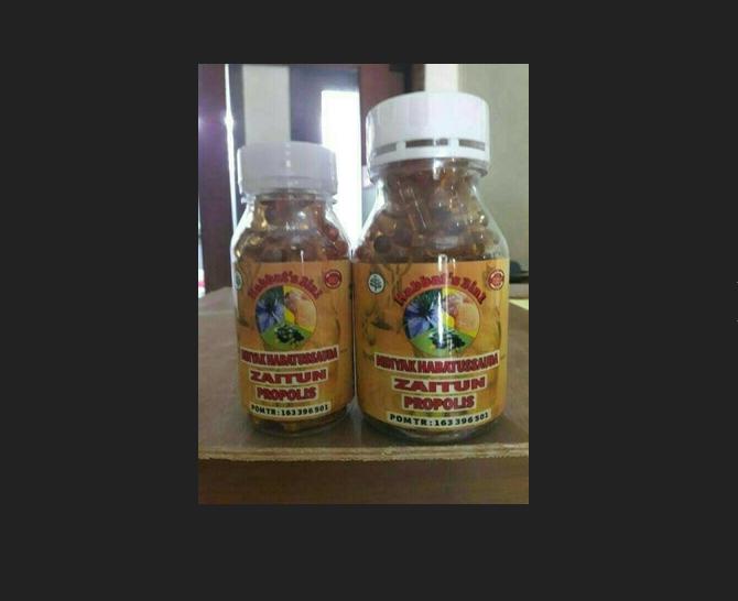 Minyak Habbat 3 in 1 minyak zaitun plus propolis asli herbal