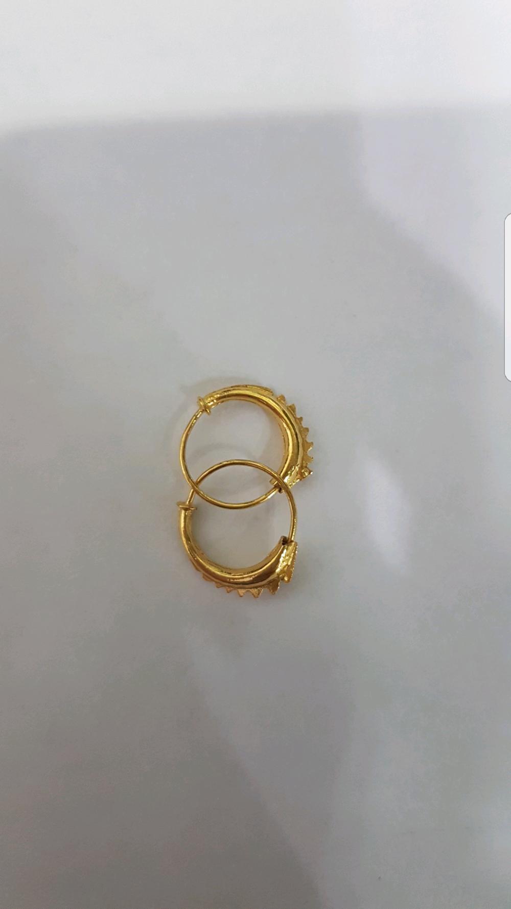 Anting Bayi Emas Asli Kadar 700 Model Naga Setengah Gram