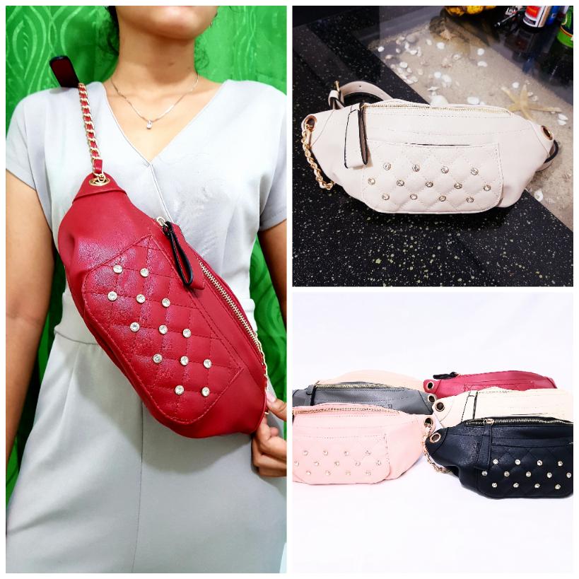 galery tas pinggang wanita diamond import-waist bag wanita diamond BISA BAYAR DI TEMPAT tas wanita pinggang-tas fashion,premium quality