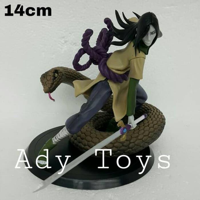 BEST SELLER!!! Naruto Shippuden Orochimaru Action Figure Orochimaru Anime Japan 14cm - DF80hP