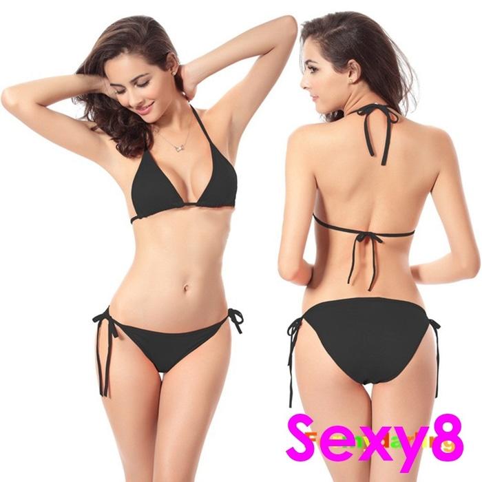 SEXY8 - Bikini Polos Pakaian Renang Swimwear Baju Renan