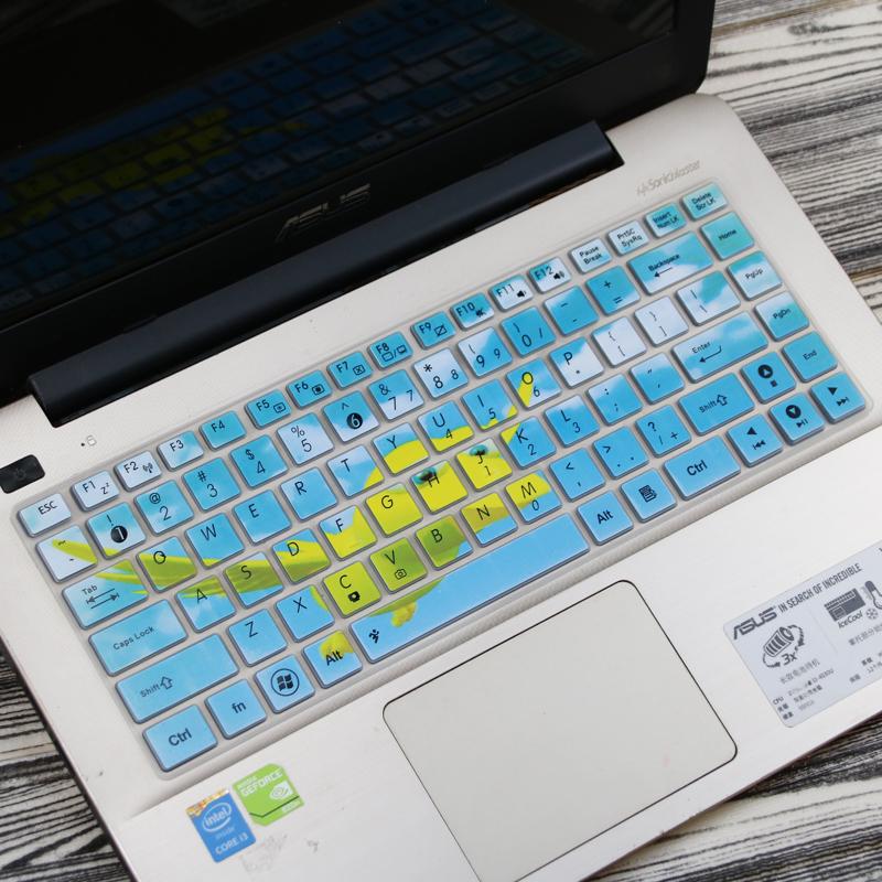 Asus membran Keyboard K450C genggam Komputer X441N suku cadang 14-inch notebook F450VC Cover pelindung Set pelindung layar