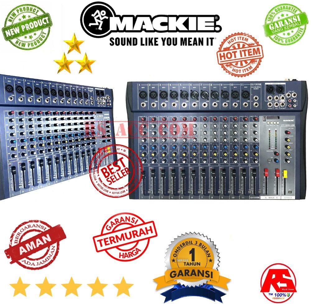 MIXING MIXER MACKIE SUPER SLIM 12 CHANNEL HD AUDIO