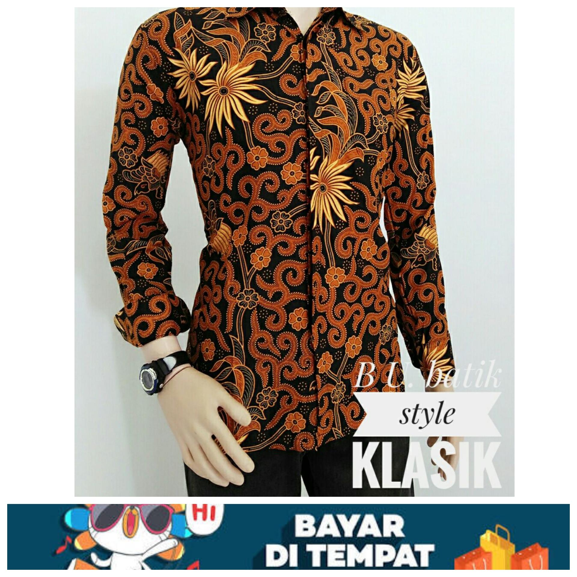  Desain  Baju Batik  Pria  Eksklusif Klopdesain
