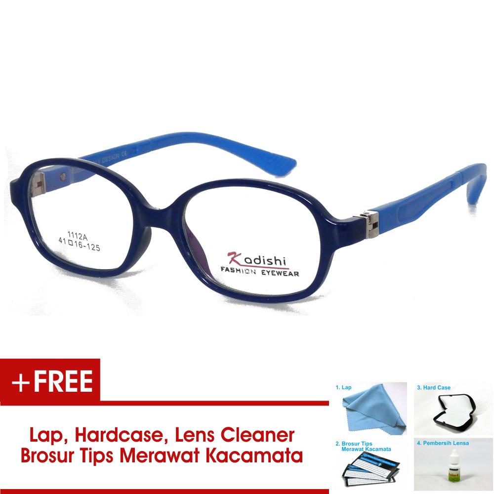 Frame Kacamata Anak FKIDS 1112A Biru Bisa Dipasang Lensa Minus Di Optik Terdekat