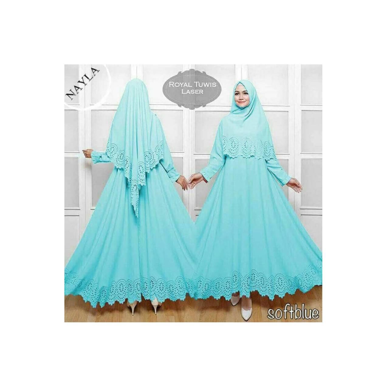 high quality Gamis / Baju Wanita Muslim Nayla Syari