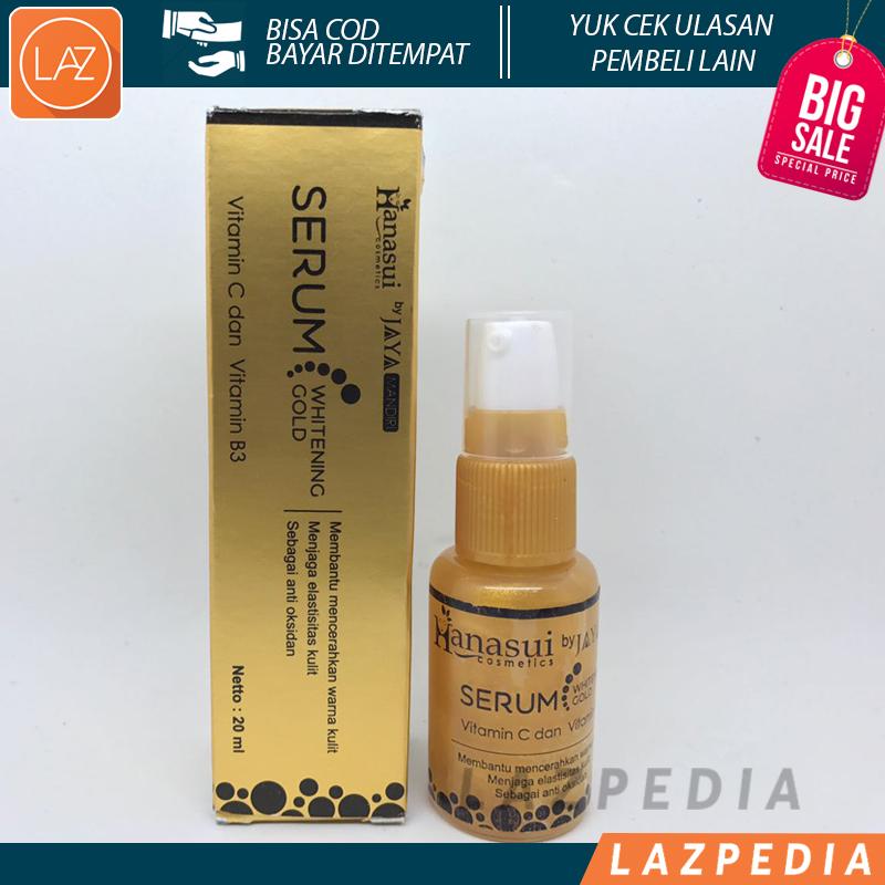 Laz COD - Whitening Serum Gold Hanasui ORIGINAL BPOM - Memutihkan Wajah Secara Alami dan Hasil Cepat - Lazpedia