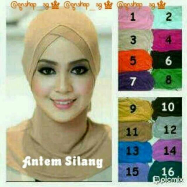 CIPUT ANTEM SILANG GROSIR HIJAB