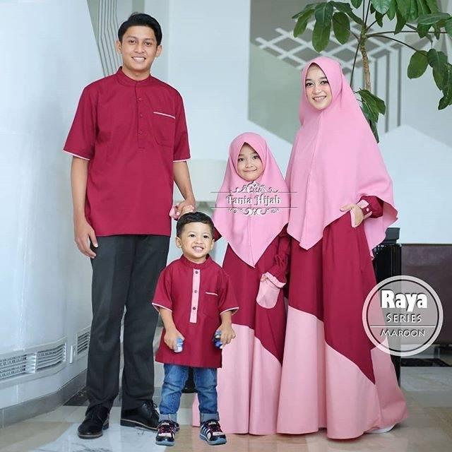 Raya series by fania hijab toyobo adem mewah nyaman busui muslim muslimah syar'i mirip elzatta zoya (gamis saja s-xl)