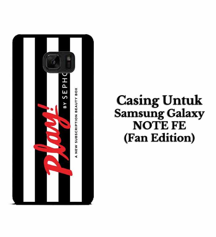 Casing SAMSUNG NOTE FE Play by Sephora Hardcase Custom Case Se7enstores