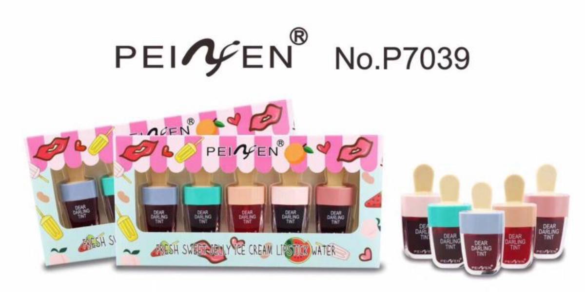 Mesh PNF ICE TINT - Etude Dear Darling Tint Fresh Sweet Jelly Ice Cream Lipstick Water 1 box - 5 pcs