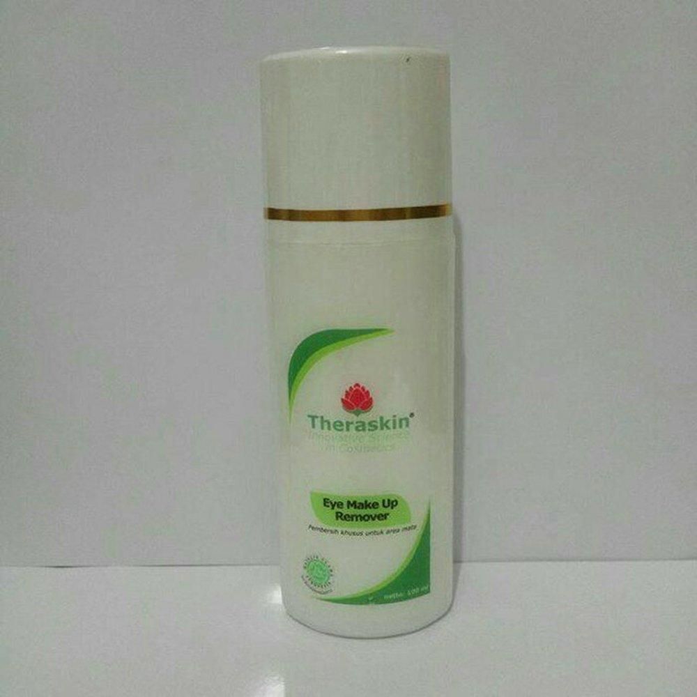 Theraskin Eye Makeup Remover / Makeup Cleanser Theraskin Netto 100ml BPOM Original 100% - Pembersih MakeUp Theraskin Asli / Membersihkan Sisa MakeUp Tuntas / Membersihkan Riasan Mata / Membersihkan Lipstik Dan Seluruh Wajah Aman