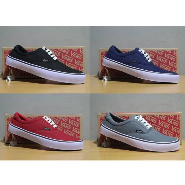 vans - Sepatu casual Pria Vans Era Authentic Hitam