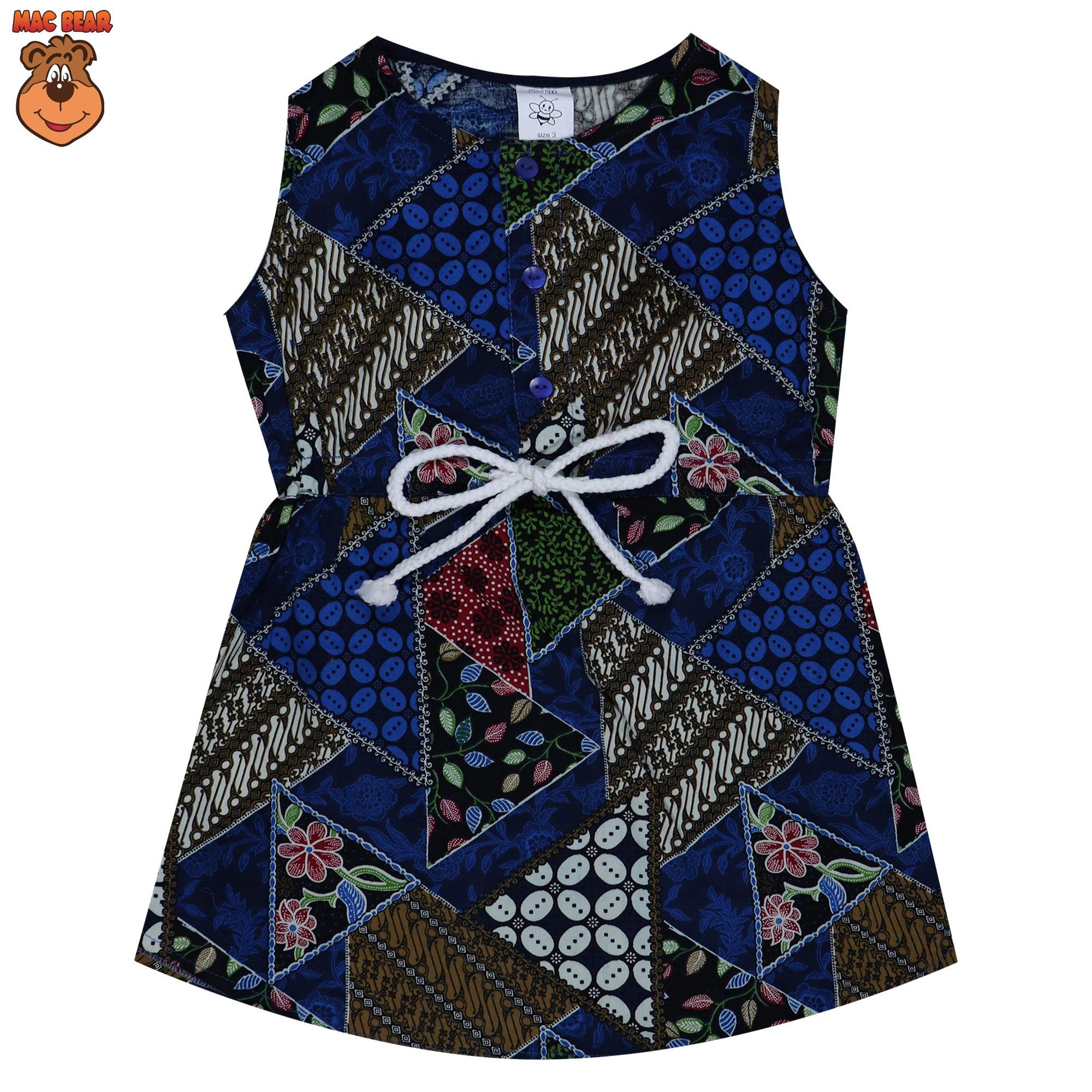 MacBee Kids Baju Anak Dress Batik