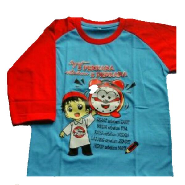 Kaos karakter anak Cowok Muslim size M