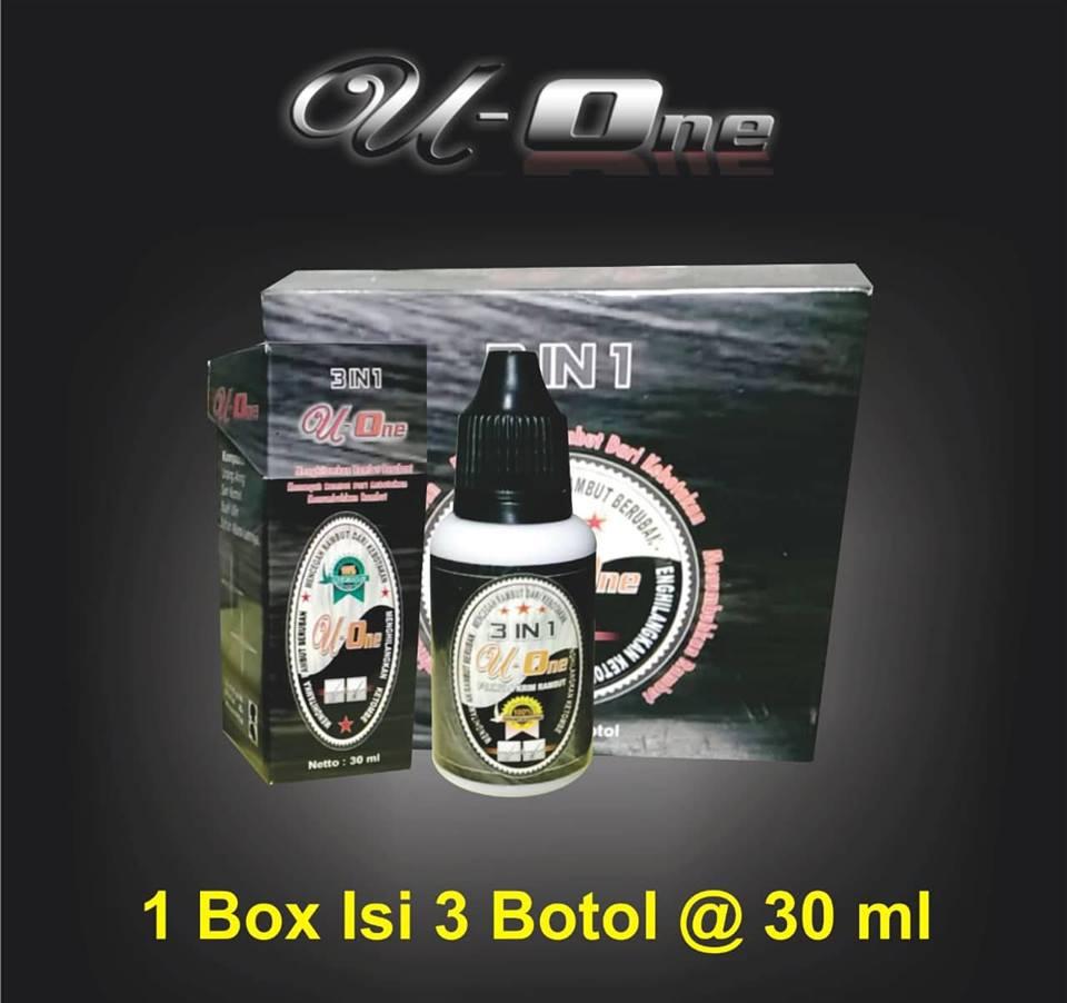 Obat Penghilang Uban U-ONE - Penghitam Rambut - Obat Rambut Rontok - Perawatan Rambut Rontok - Minyak Rambut Penghilang Uban - Penumbuh Rambut Botak - Pencegah Rambut Botak - U ONE Obat Penghitam Uban