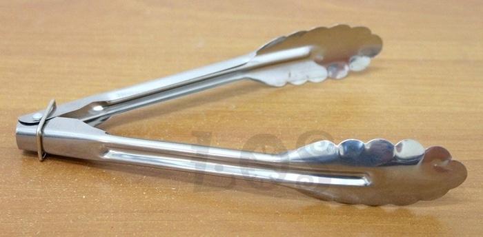 HARGA SPESIAL!!! Capit Makanan / Kue / Gorengan Stainless Steel 9 inch (00144.00372) - TrO1iK